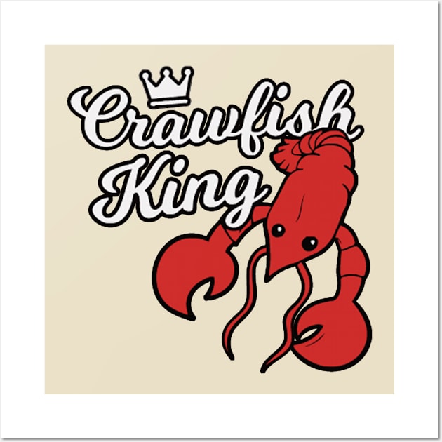 Crawfish Wall Art by LEMOUS TEES